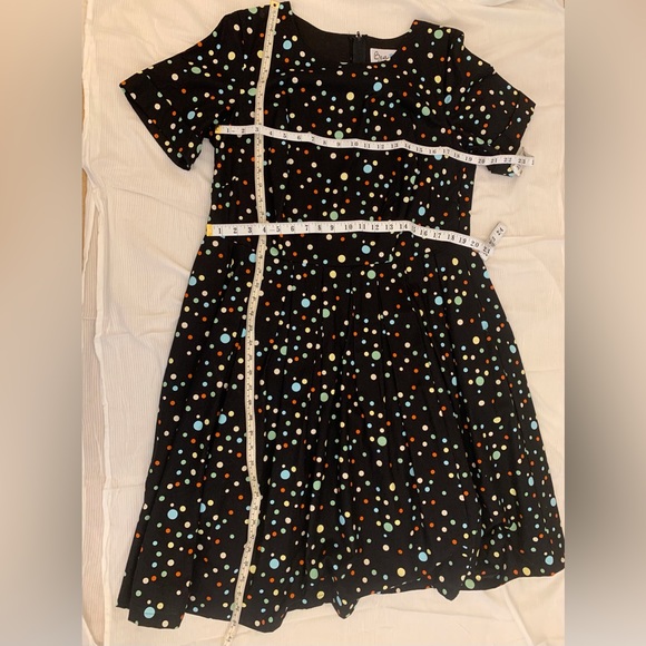 ⭐️NEW PRICE⭐️NWOT Cotton Dress w/Polka Dots by Bea & Dot - ModCloth PLUS SIZE 1X - Picture 3 of 12